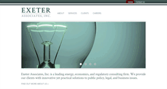 Desktop Screenshot of exeterassociates.com